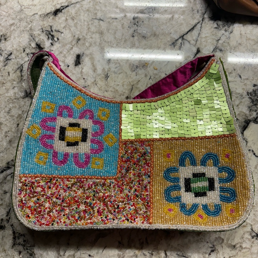 KC Malhan beaded bag
